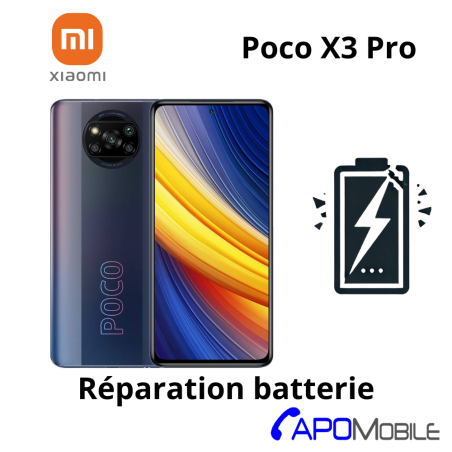 Réparation Batterie Xiaomi Poco X3 Pro - APOMobile