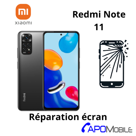 Réparation Écran Xiaomi Redmi Note 11 - APOMobile