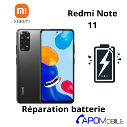 Réparation Batterie Xiaomi Redmi Note 11 - APOMobile