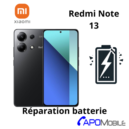 Réparation Batterie Xiaomi Redmi Note 13 - APOMobile