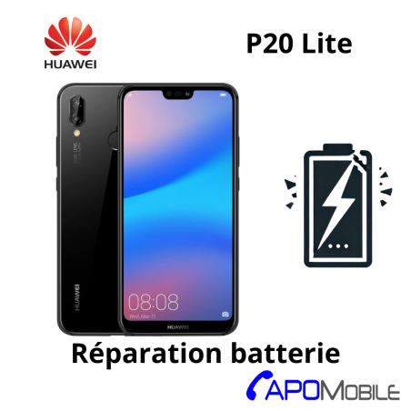 Réparation Batterie Huawei P20 Lite - APOMobile