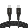 BELKIN Câble USB-C vers USB-C 240W 2m (Noir) | Charge Ultra Puissante | APOMobile