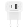 BELKIN Chargeur 42W 2 Ports (USB-A + USB-C) | Charge Rapide & Polyvalente | APOMobile