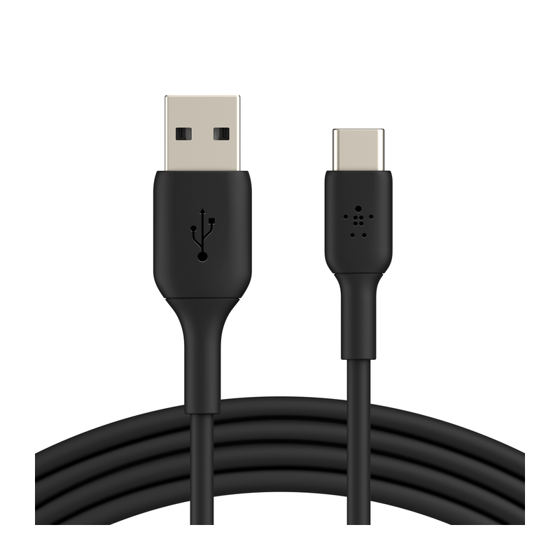 BELKIN Câble USB-C 2m (Noir) | Charge Rapide & Fiabilité | APOMobile