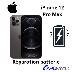 Réparation Batterie Apple iPhone 12 Pro Max - APOMobile