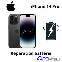 Réparation Batterie Apple iPhone 14 Pro - APOMobile