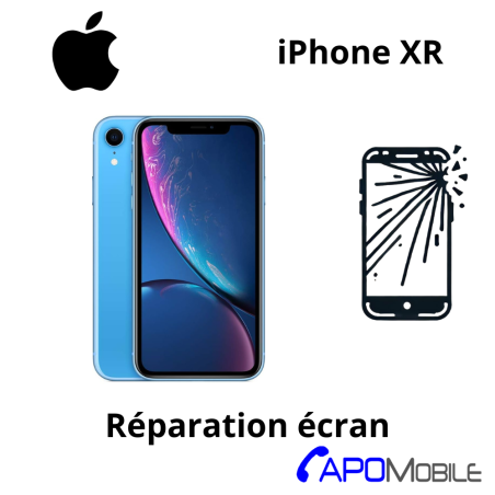 Réparation Écran Apple iPhone XR - APOMobile