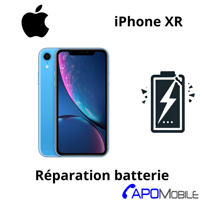 Réparation Batterie Apple iPhone XR - APOMobile