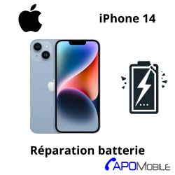 Réparation Batterie Apple iPhone 14 - APOMobile