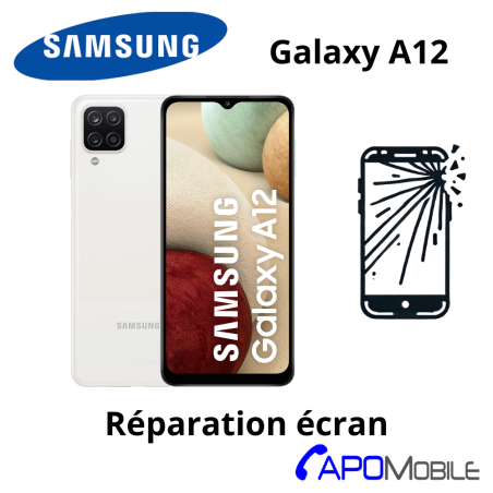 Réparation Écran Samsung Galaxy A12 - APOMobile